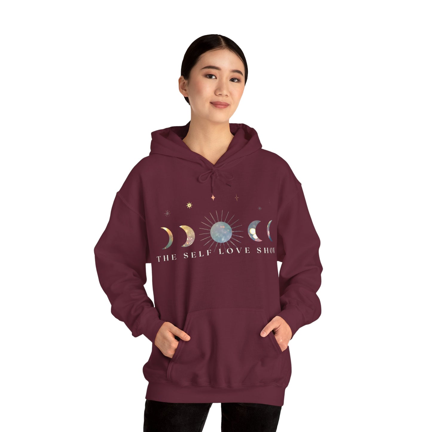 Embrace Warmth & Worth: 'The Self Love Show' Unisex Hoodie