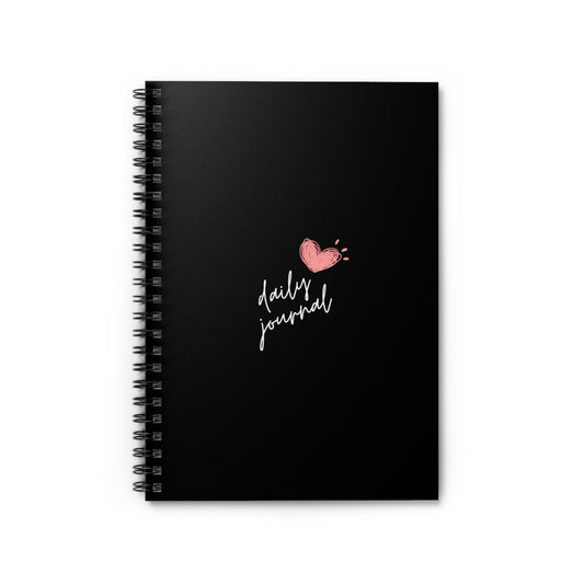 "Daily Reflections: A Guided Journey" - Reflection Spiral Notebook