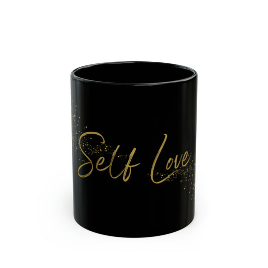 Cherish Your Worth: 'Self Love' Inspirational Mug