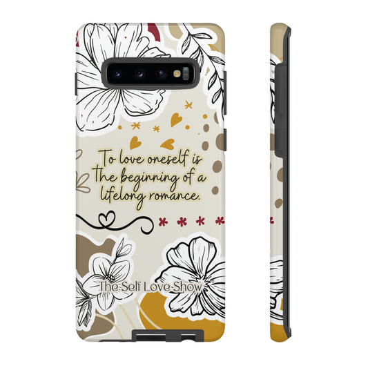 Embrace Your Essence: 'To Love Oneself' Samsung Tough Case